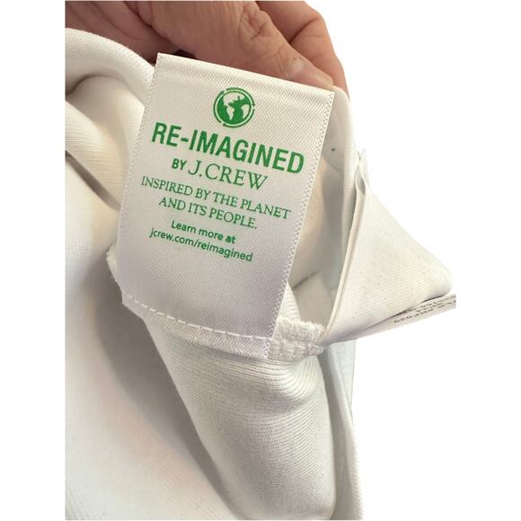 J.Crew Re-Imagined Womens White XL 100% Cotton Tank - Picture 5 of 6